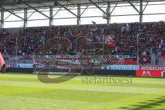 2. BL - Saison 2018/2019 - FC Ingolstadt 04 - SV Sandhausen - Fans - choreo - banner - Foto: Meyer Jürgen