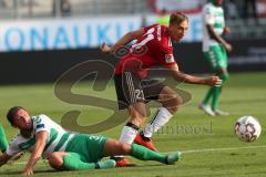 2. BL - Saison 2018/2019 - FC Ingolstadt 04 - Tobias Schröck (#21 FCI) - Wittek Maximilian #3 Fürth  - Foto: Meyer Jürgen