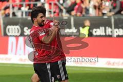 2. Bundesliga - FC Ingolstadt 04 - DSC Arminia Bielefeld - Tor Jubel 1:0 für FCI durch Almog Cohen (8, FCI) mit Benedikt Gimber (5, FCI)