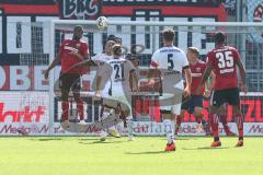 2. BL - Saison 2018/2019 - FC Ingolstadt 04 - SC Paderborn 07 - Osayamen Osawe (#14 FCI) - Charlison Benschop (#35 FCI) - Philipp Klement - Foto: Meyer Jürgen