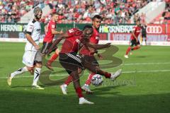 2. Bundesliga - FC Ingolstadt 04 - SC Paderborn 07 - Osayamen Osawe (14, FCI) Torchance und trifft den Ball nicht