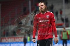 2. Bundesliga - Fußball - FC Ingolstadt 04 - 1. FC Magdeburg - Björn Paulsen (4, FCI) Niederlage enttäuscht