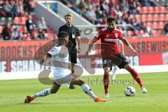 2. Bundesliga - FC Ingolstadt 04 - SC Paderborn 07 - Bertels, Thomas (Paderborn 14) Lucas Galvao (3 FCI)