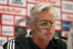 2. Bundesliga - Fußball - FC Ingolstadt 04 - SV Sandhausen - Pressekonferenz nach dem Spiel, Cheftrainer Jens Keller (FCI)