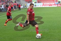 2. Bundesliga - FC Ingolstadt 04 - SC Paderborn 07 - Thomas Pledl (30, FCI) Flanke