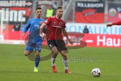 2. Bundesliga - FC Ingolstadt 04 - 1. FC Heidenheim - Benedikt Gimber (5, FCI) Nikola Dovedan (HDH 10)