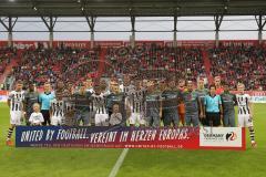 2. Bundesliga - Fußball - FC Ingolstadt 04 - FC St. Pauli - Teamfoto United by Football