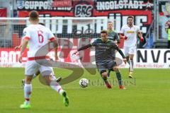 2. Bundesliga - FC Ingolstadt 04 - SSV Jahn Regensburg - Konstantin Kerschbaumer (7, FCI)