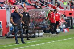 2. Bundesliga - FC Ingolstadt 04 - SC Paderborn 07 - Cheftrainer Alexander Nouri (FCI) an der Seitenlinie nachdenklich