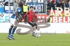 2. Bundesliga - FC Ingolstadt 04 - Hamburger SV - Almog Cohen (8, FCI) als Kapitän