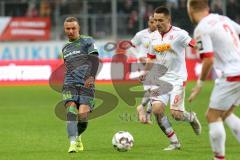 2. Bundesliga - FC Ingolstadt 04 - SSV Jahn Regensburg - Sonny Kittel (10, FCI) Andreas Geipl (8 Jahn)