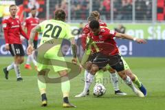 2. Bundesliga - Fußball - FC Ingolstadt 04 - SV Wehen Wiesbaden - Paulo Otavio (6, FCI) -