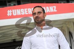 2. Bundesliga - Fußball - FC Ingolstadt 04 - Pressekonferenz, neuer Trainer Vorstellung Alexander Nouri (FCI) - Cheftrainer Alexander Nouri (FCI) im Audi Sportpark