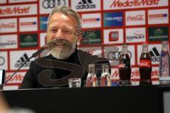 2. Bundesliga - Fußball - FC Ingolstadt 04 - Thomas Linke kommt als externer Berater zurück zum FCI, Vorsitzender des Vorstandes Peter Jackwerth (FCI) stellt sich den Fragen