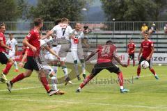 2. Bundesliga - Fußball - FC Ingolstadt 04 - Testspiel - FC Wacker Innsbruck - rechts Kopfball Tor durch Osayamen Osawe (14, FCI), Tor nicht gültig
