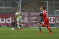 2. Bundesliga - Testspiel - FC Ingolstadt 04 - Hallescher FC - links Torwart Philipp Tschauner (41, FCI)