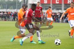 2. Bundesliga - Fußball - Testspiel - FC Ingolstadt 04 - Karlsruher SC - mitte Agyemang Diawusie (27, FCI)