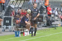 3. Fußball-Liga - Saison 2019/2020 - FC Victoria Köln - FC Ingolstadt 04 - Peter Kurzweg (#16,FCI)  beim Einwurf - Foto: Meyer Jürgen