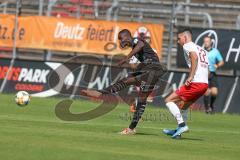 3. Fußball-Liga - Saison 2019/2020 - FC Victoria Köln - FC Ingolstadt 04 - Agyemang Diawusie (#11,FCI)  - Foto: Meyer Jürgen