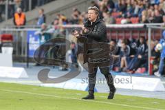 3. Liga - Fußball - Eintracht Braunschweig - FC Ingolstadt 04 - Cheftrainer Jeff Saibene (FCI)
