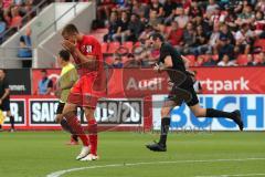 3. Liga - Fußball - FC Ingolstadt 04 - Würzburger Kickers - Filip Bilbija (35, FCI) ärgert sich, verpasste Chance