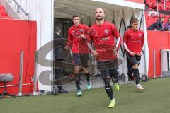 3. Fußball-Liga - Saison 2019/2020 - FC Ingolstadt 04 - Chemnitzer FC - Nico Antonitsch (#5,FCI)  beim warm machen - Foto: Meyer Jürgen