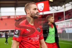 3. Liga - Fußball - FC Ingolstadt 04 - FSV Zwickau - Feiern mit den Fans, Maximilian Beister (10, FCI)
