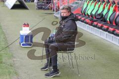 3. Liga - FC Ingolstadt 04 - FC Ingolstadt 04 - SV Meppen - Chef-Trainer Jeff Saibene (FCI) vor dem Spiel - Foto: Stefan Bösl