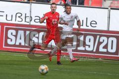 3. Fußball-Liga - Saison 2019/2020 - FC Ingolstadt 04 - Victoria Köln - Ganiggia Ginola Elva (#14,FCI)  - Foto: Meyer Jürgen
