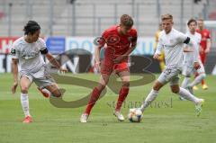 3. Liga - FC Ingolstadt 04 - FC Bayern Amateure - Wooyeong Jeong (21 FCB) Filip Bilbija (35, FCI) Timo Kern (29 FCB)