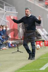 3. Liga - FC Ingolstadt 04 - FC Bayern Amateure - Cheftrainer Tomas Oral (FCI) an der Seitenlinie