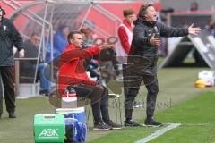 3. Fußball-Liga - Saison 2019/2020 - FC Ingolstadt 04 - Chemnitzer FC - Chef-Trainer Jeff Saibene (FCI) - Foto: Meyer Jürgen