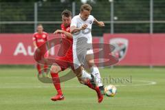 3. Liga - Testspiel - FC Ingolstadt 04 - TSV 1860 Rosenheim - rechts Tobias Schröck (21, FCI)