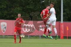 3. Liga - Testspiel - FC Ingolstadt 04 - TSV 1860 Rosenheim - rechts Kopfball Stefan Kutschke (30, FCI)