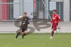 3. Fußball-Liga - Saison 2019/2020 - Testspiel - FC Ingolstadt 04 - VFR Aalen - Makler Niclas #40 FCI - Foto: Stefan Bösl