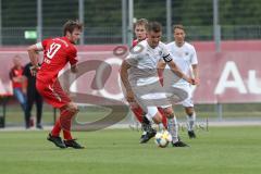 3. Liga - Testspiel - FC Ingolstadt 04 - TSV 1860 Rosenheim - Zweikampf rechts Stefan Kutschke (30, FCI)