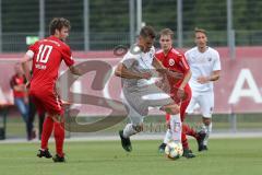 3. Liga - Testspiel - FC Ingolstadt 04 - TSV 1860 Rosenheim - Zweikampf rechts Stefan Kutschke (30, FCI)