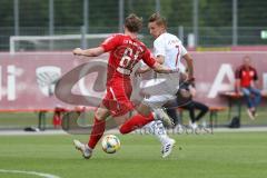 3. Liga - Testspiel - FC Ingolstadt 04 - TSV 1860 Rosenheim - rechts Sturm zum Tor Konstantin Kerschbaumer (7, FCI)