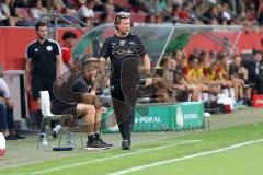 DFB Pokal - Fußball - FC Ingolstadt 04 - 1. FC Nürnberg - Cheftrainer Jeff Saibene (FCI) an der Seitenlinie