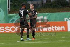 3. Liga - FC Viktoria Köln - FC Ingolstadt 04 - Justin Butler (31, FCI) Maximilian Beister (11, FCI)