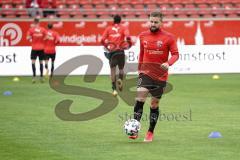 3. Liga - Hallescher FC - FC Ingolstadt 04 - Marc Stendera (10, FCI) Warmup