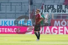 3. Liga - FC Ingolstadt 04 - KFC Uerdingen 05 - Stefan Kutschke (30, FCI) wartet auf den Beginn