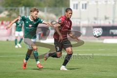 3. Liga - Testspiel - FC Ingolstadt 04 - 1. SC Schweinfurt - rechts Justin Butler (31, FCI)