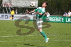 Landesliga Südost - 2014 - FC Gerolfing - TSV Eching - Ballannahme Thomas Berger (FCG)