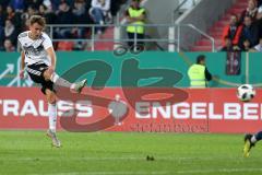 EM-Qualifikation - Fußball - Länderspiel - U21 - Deutschland - Norwegen - Luca Waldschmidt von Deutschland trifft zum 2:0 Tor Jubel