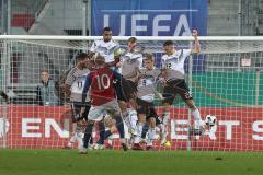 EM-Qualifikation - Fußball - Länderspiel - U21 - Deutschland - Norwegen - Mauer hat erfolgreich gehalten gegen Martin Ödegaard von Norwegen