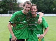 FC Gerolfing - BV Jetzendorf - Michael Rindlbacher mit Michael Olah