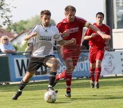 FC Gerolfing - VfR Garching - Tobias Hofmeister im Vorwärtsgang