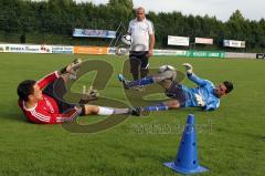 Trainingsauftakt FC Gerolfing - Torwarttraining mit Otmar Nuber - Foto: Jürgen Meyer