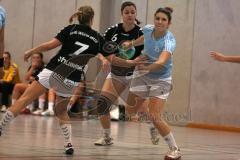 Handball Damen - HG Ingolstadt - HSG Würm Mitte - Sarah Geier 21 kommt durch die Abwehr